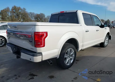 2015 Ford F-150 Platinum из США, поврежденный, VIN 1FTEW1CF8FFC93436